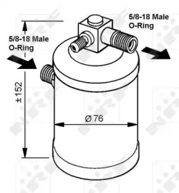 Filtru uscator aer condiționat