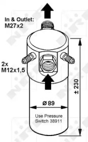 Filtru uscator aer condiționat