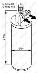 Filtru uscator aer condiționat