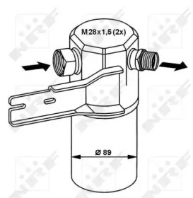 Filtru uscator aer condiționat