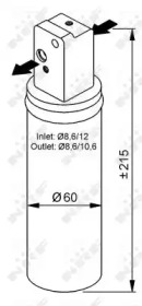 Filtru uscator aer condiționat