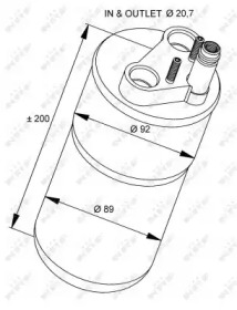 Filtru uscator aer condiționat