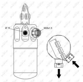 Filtru uscator aer condiționat