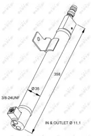 Filtru uscator aer condiționat