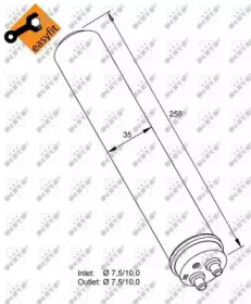 Filtru uscator aer condiționat