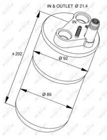 Filtru uscator aer condiționat