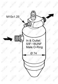 Filtru uscator aer condiționat