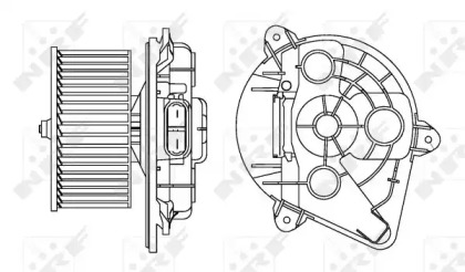 Ventilator aeroterma