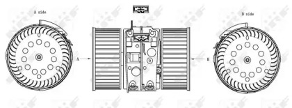 Ventilator aeroterma