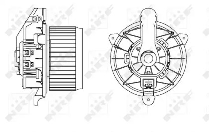 Ventilator aeroterma