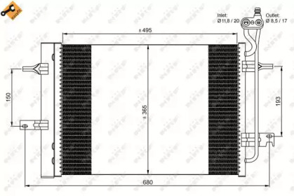 CONDENSOR, CLIMATIZARE