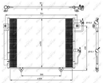 CONDENSOR, CLIMATIZARE