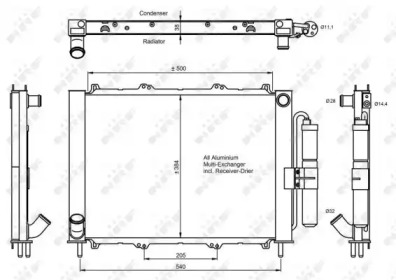 CONDENSOR, CLIMATIZARE