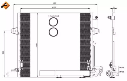 CONDENSOR, CLIMATIZARE