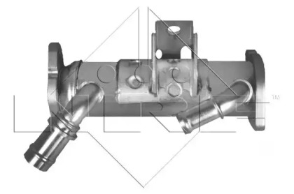 Radiator, recircularea gazelor de eșapament