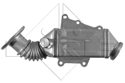 Radiator, recircularea gazelor de eșapament