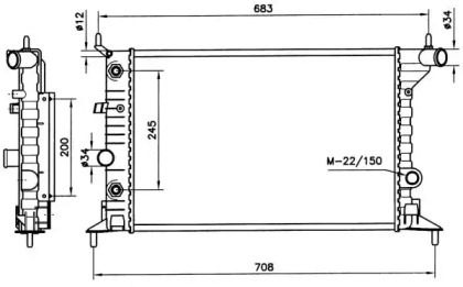 RADIATOR, RACIRE MOTOR