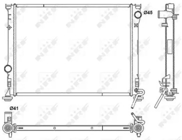 Radiator apă răcire motor