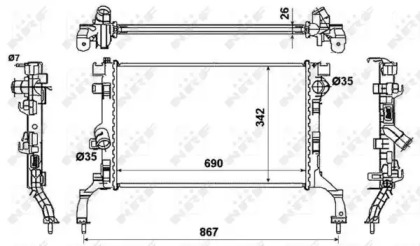 RADIATOR, RACIRE MOTOR