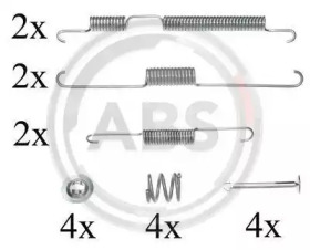 Kit accesorii, soboti frana