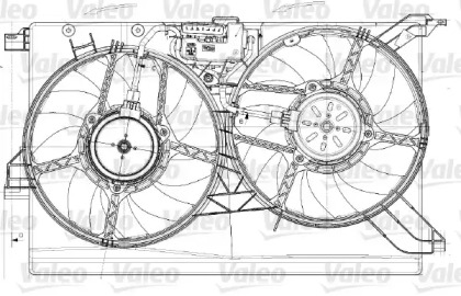 Ventilator răcire motor