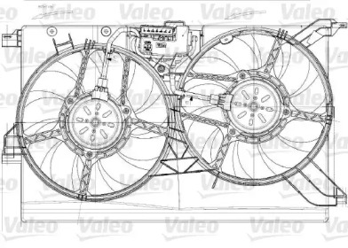 Ventilator răcire motor