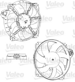 Ventilator răcire motor