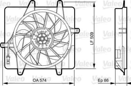 Ventilator răcire motor