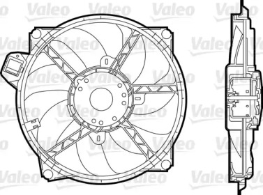 Ventilator răcire motor