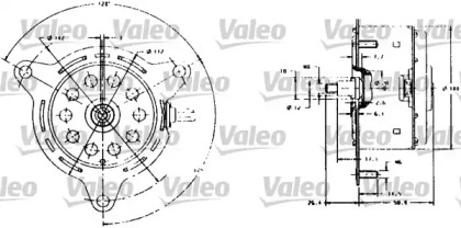 Motor electric, ventilator pentru radiatoare