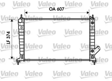 Radiator apă răcire motor