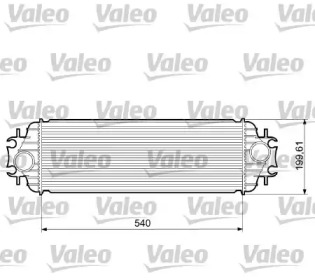 RADIATOR INTERCOOLER 1.9 DCI DIESEL (540X175X40) NISSAN PRIMASTAR 06-16