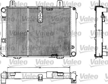 Radiator apă răcire motor