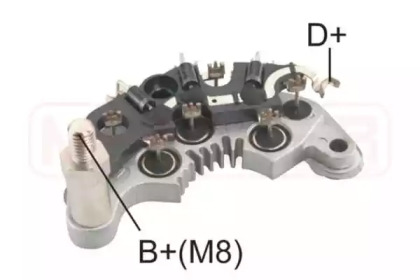 Punte diode, alternator