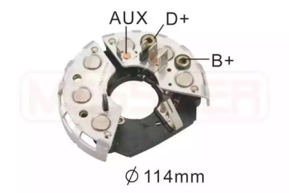 Punte diode, alternator