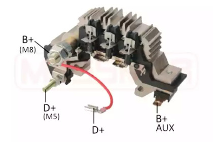 Punte diode, alternator