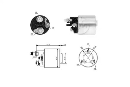 Contactor, electromotor