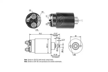 Contactor, electromotor