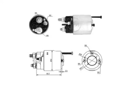 Contactor, electromotor