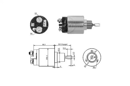 Contactor, electromotor