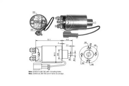 Contactor, electromotor