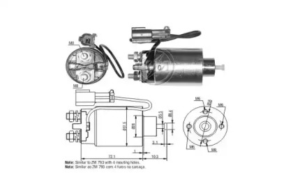 Contactor, electromotor