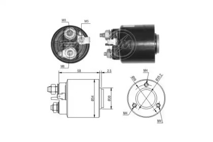 Contactor, electromotor