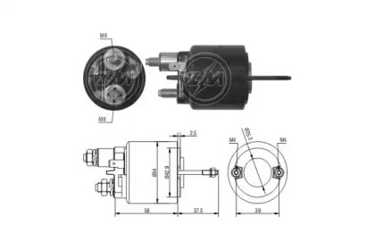 Contactor, electromotor