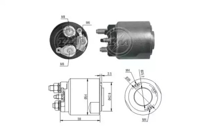 Contactor, electromotor