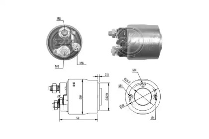 Contactor, electromotor