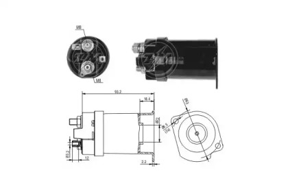 Contactor, electromotor