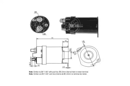 Contactor, electromotor