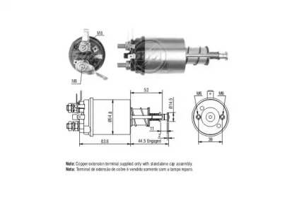 Contactor, electromotor