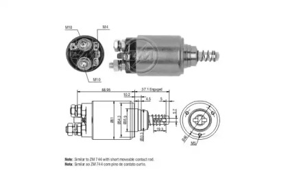 Contactor, electromotor